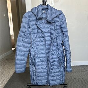 Women's Blue Puffer Jacket